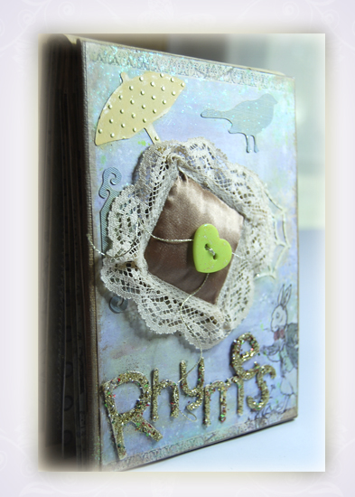 Rhymes Handmade Art Book SOLD Rhymes Handmade Art Book SOLD
